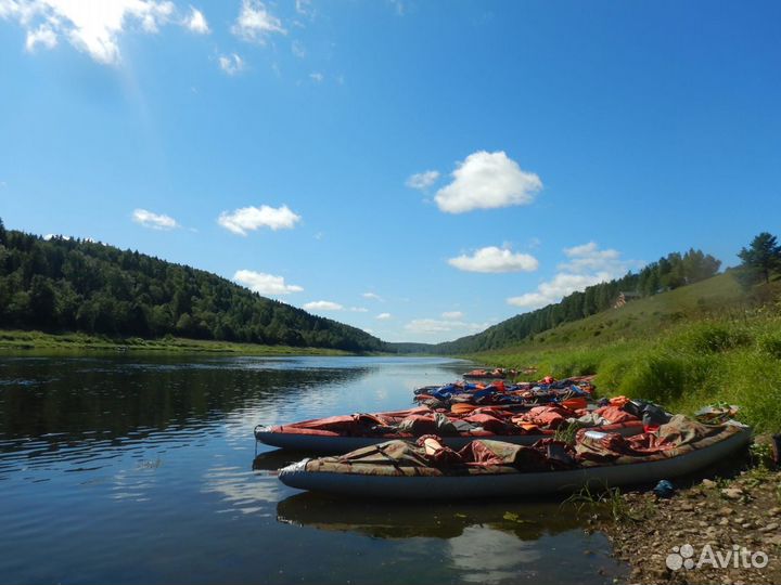 Сплав на байдарках по реке Волга (3 дня)