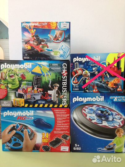 Playmobil наборы, новые