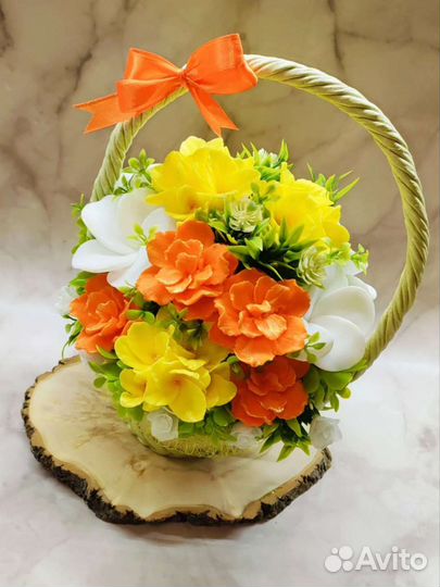 Букет из мыла