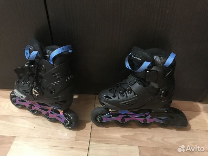 Ролики детские раздвижные reaction размер 28-31