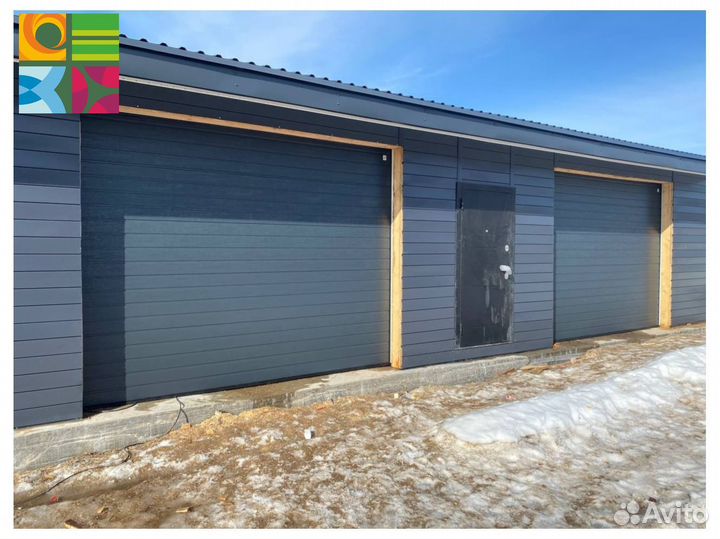 Гаражные ворота alutech