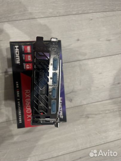 Видеокарта 6600xt sapphire nitro plus + 8gb