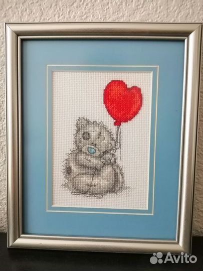 Картина, вышитая крестом