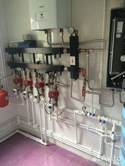 Сантехник, Монтаж систем отопления и водоснабжения