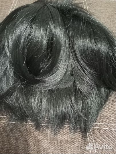 Парик чёрный короткий новый саске наруто