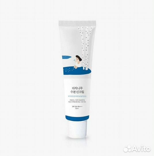 Крем Round LAB BirchJiuce Moisturizing SPF50 korea