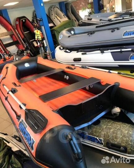 Лодка пвх Stormline Classic Air 315 оранжево-черна