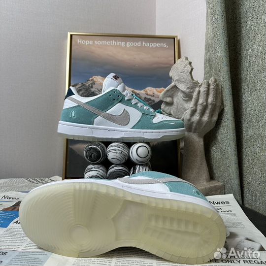 Кроссовки под заказ nike SB dunk LOW busan seoul