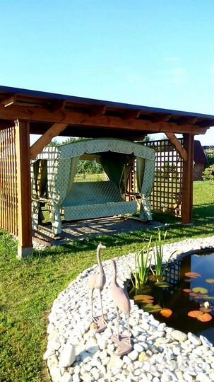 Арка садовая деревянная