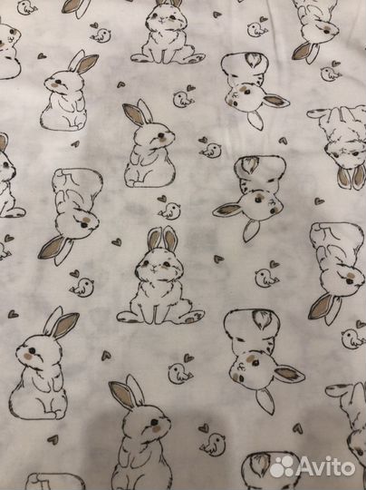 Ткань кулирная гладь в чулке на отрез