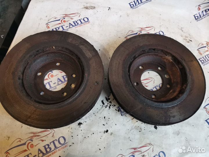 Передние тормозные диски Volkswagen Touareg 1