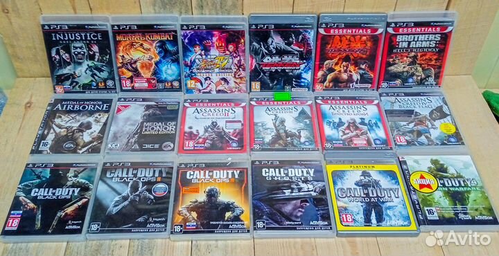 Диски с играми Playstation 3