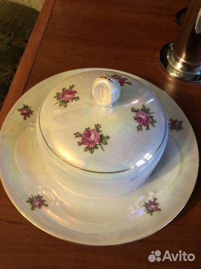 Масленка фарфор