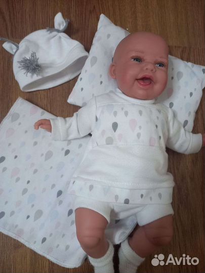 Кукла Antonio Juan Пенелопа в белом 34 см