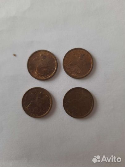 Монеты 10 копеек 2002г с п в хорошем состоянии