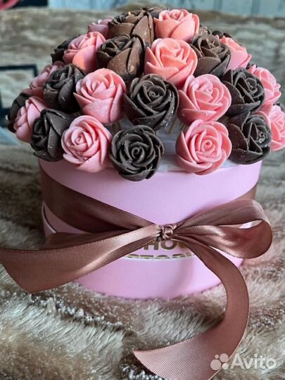 Букет из шоколадных роз