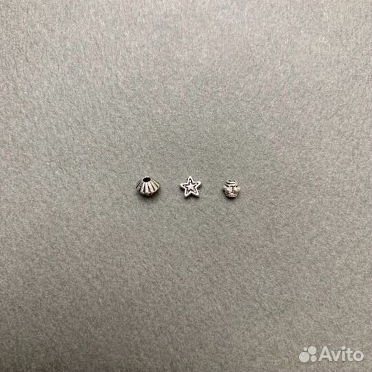 Фурнитура для рукоделия, железные бусины