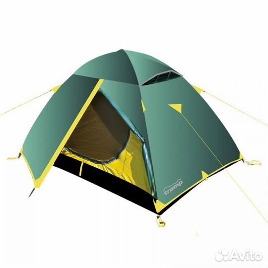 Палатка 3-местная Scout 3 (V2) (зеленый) 