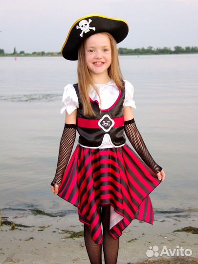 Костюм пиратки для девочки(прокат)