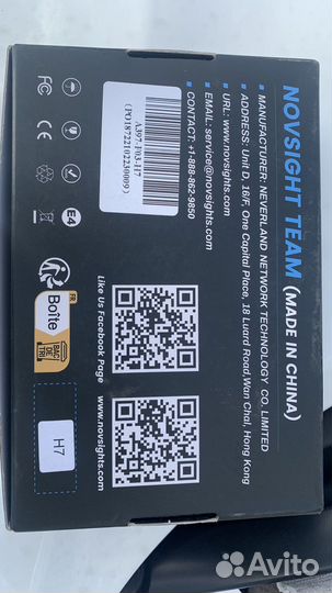 Продам светодионые лампы H7 Novsight