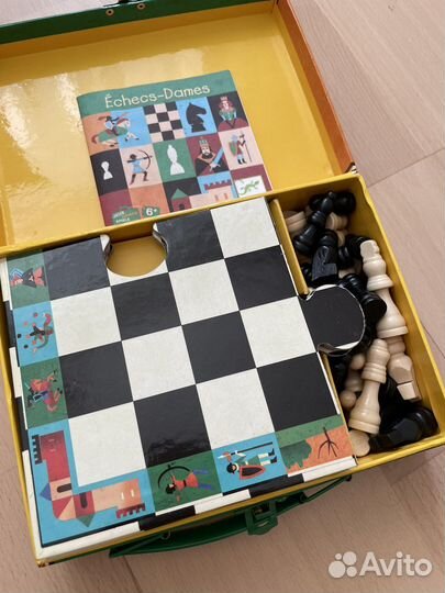 Шахматы шашки Djeco