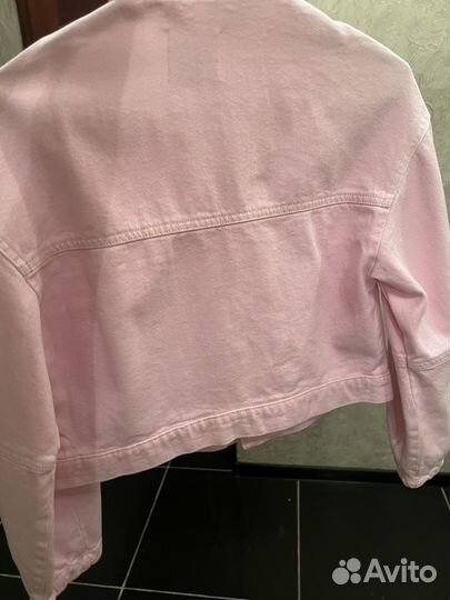 Джинсовая куртка bershka