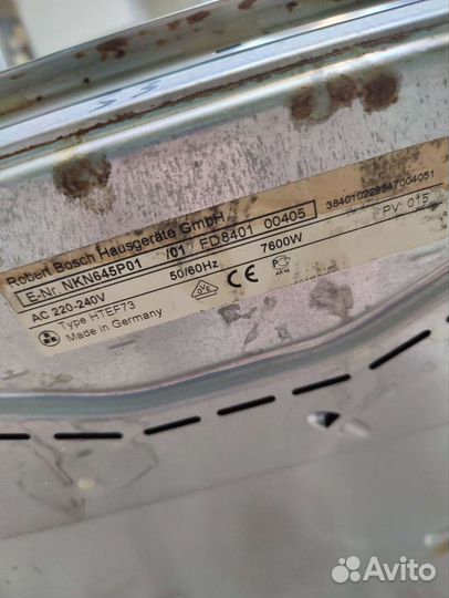 Варочная панель Bosch nkn645p01 Германия