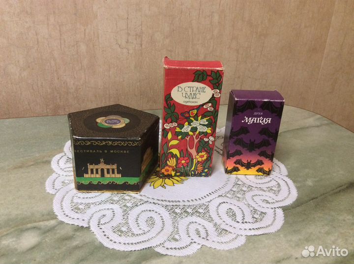 Духи и одеколон СССР