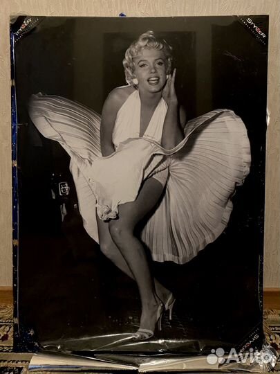 Картина Мэрилин Монро (холст/ печать/ фотопечать)