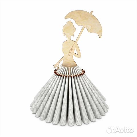 Салфетница из дерева