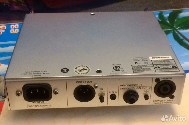 Басовый усилитель Gallien Krueger MB200