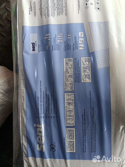 Памперсы для взрослых seni