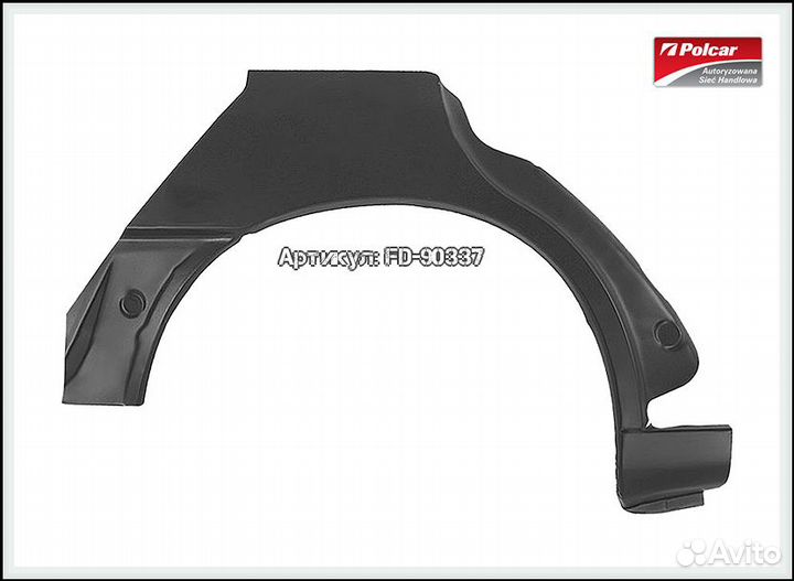 Ремонтная арка заднего Seat Ibiza