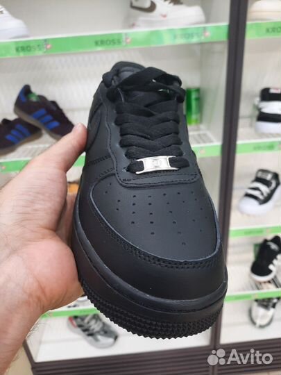 Nike Air Force 1 All Black (Арт.11385)