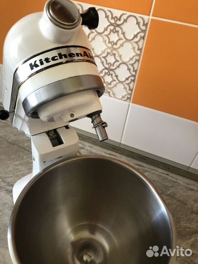 Планетарный миксер kitchenaid classic белый