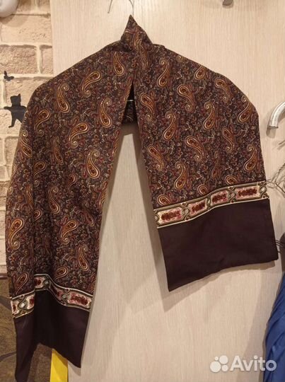 Шелковый шарф мужской