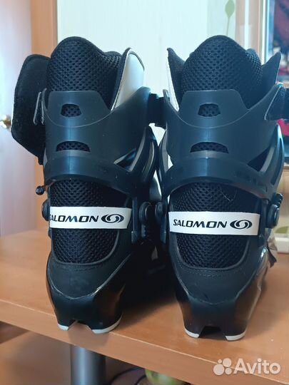 Лыжные ботинки коньковые salomon