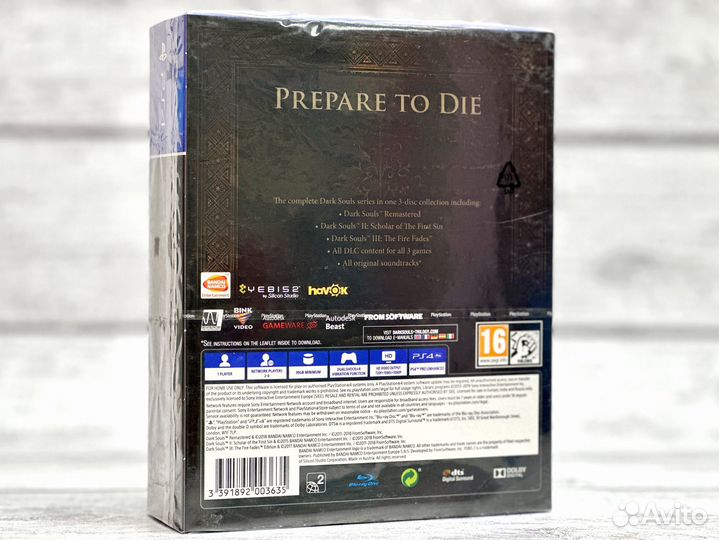 Dark Souls Trilogy (PS4) NEW