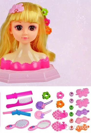 Кукла для создания причесок манекен