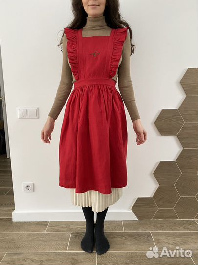 Фартук льняной