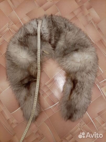 Меховой воротник. Песец натуральный