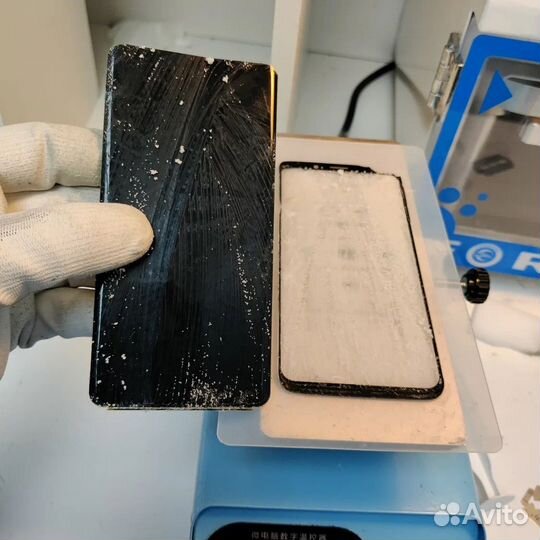 Замена стекла samsung