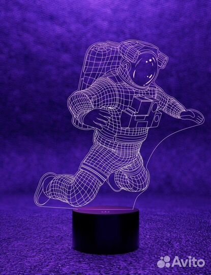 Ночник светильник 3д