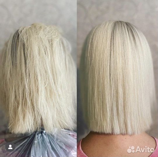 Кератиновое выпрямление волос.Ботокс.нанопластика