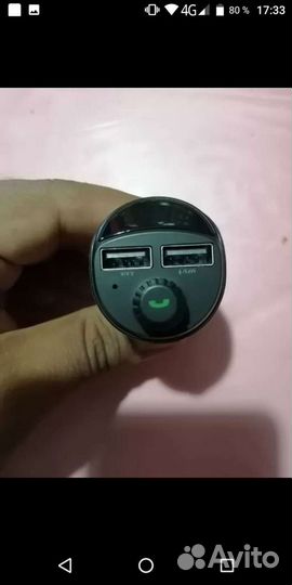 FM-модулятор с громкой свяязью через Bluetooth