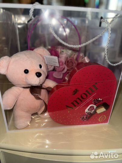 Подарки из мыльных роз