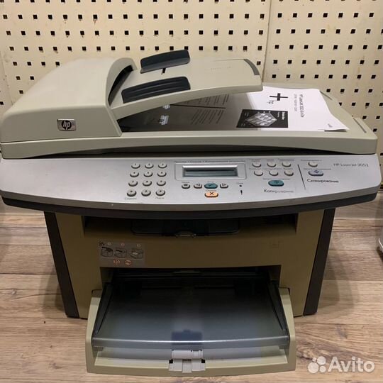 Мфу лазерное HP LaserJet 3052 + Canon MF4018