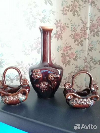 Набор графин и вазочки