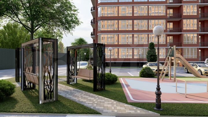 2-к. квартира, 70,6 м², 4/9 эт.