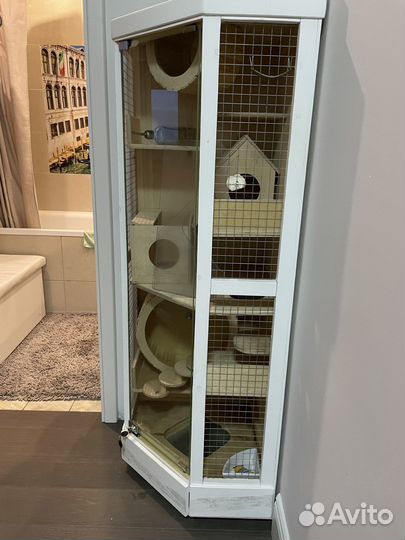Клетка для шиншиллы дегу б/у